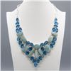 Image 1 : IMPRESSIVE 280 CT NATURAL LARIMAR NECKLACE