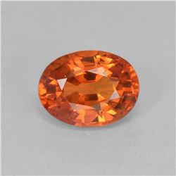 Natural Ceylone Orange Sapphire 5x4 MM