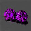 Image 1 : Natural Reddish Purple Sapphire Pair[Flawless-VVS]
