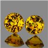 Image 1 : Natural  Golden Yellow Mali Garnet Pair{Flawless-VVS}