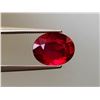 Image 1 : Stunning Lab Pigeon Blood Ruby 4.45 Carats - Flawless