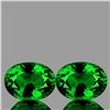 Image 1 : Natural Green Tsavorite Garnet Pair{Flawless-VVS}