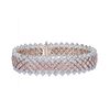 Image 1 : Natural Rare Untreated Pink & White Diamond Bracelet