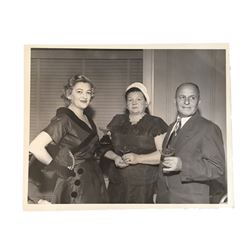 Frank Sinatra & Ava Gardner Rare Wedding Photograph