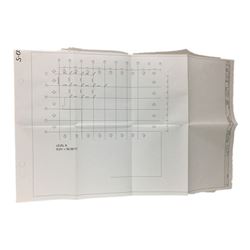 Casino Royale Blueprints Movie Memorablia