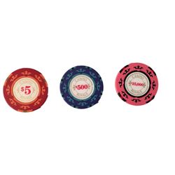 James Bond Saga Casino Royale (2006) Hotel Splendide Casino Chips Movie Props