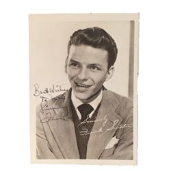 Frank Sinatra Publicity Signed Photograph