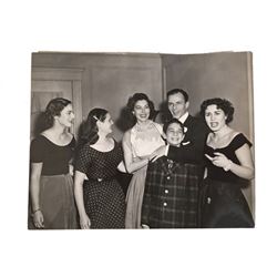 Frank Sinatra & Ava Gardner Rare Wedding Photograph