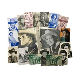 Cowboy and Western Heartthrob Vintage Photograph Collection