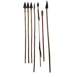 The Last Samurai Lot of Spears Movie Props