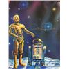 Image 4 : Signed Star Wars: Empire Strikes Back Litho with Piece of Debbie Reynolds Dance Studio Floor