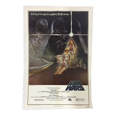 Star Wars (1977) Linen Backed One Sheet Poster