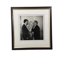 Russ Tamblyn, Mamie Van Doren, Ray Anthony Framed Photo