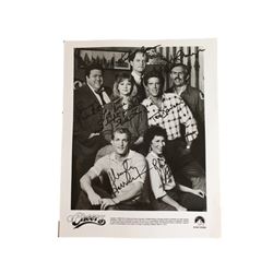 Cheers Cast Signed Photo Debbie Reynolds Memorabilia