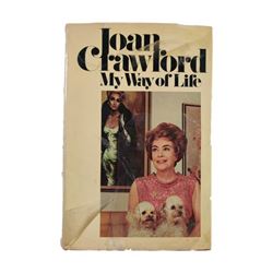 Joan Crawford Signed "My Way of Life" Book (1971)
