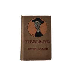Irvin S. Cobb "Fibble D.D." Signed Book  (1915)