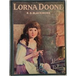 Madge Bellamy "Lorna Doone" Signed Book (1921)