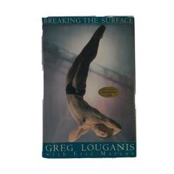 Greg Louganis "Breaking the Surface" Signed Book (1995)