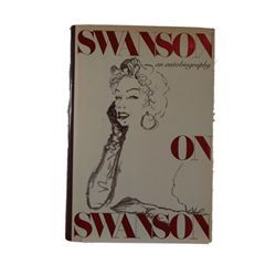Gloria Swanson Signed "Swanson on Swanson" Book (1980)