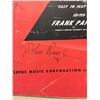 Image 4 : Don Raye Signed Sheet Music