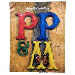 Peter, Paul and Mary Signed Program