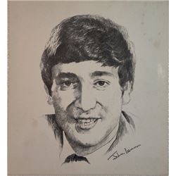 The Beatles Pencil Sketch (1960)