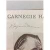 Image 3 : Carnegie Hall Alfred Scott Signed Flyer