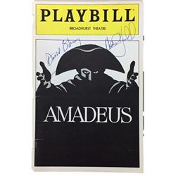Mark Hamill/ David Birney Amadeus Signed Playbill