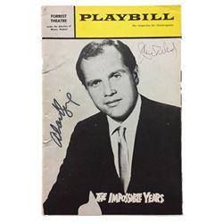 Alan King/Janet Ward Signed Playbill Magazine