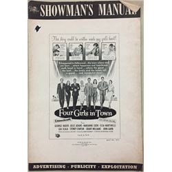 Four Girls in Town (1957) Rare Publicity Book