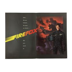 Firefox (1982) Rare Oversized Publicity Book