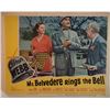 Image 1 : Mr. Belvedere Rings the Bell Lobby Card (1951)