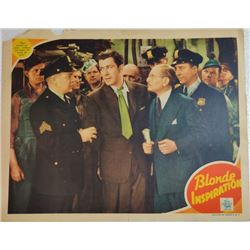 Blonde Inspiration Lobby Card (1941)