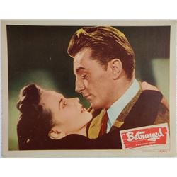 Betrayed/When Stranger Marry Lobby Card (1944)