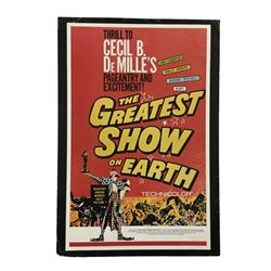 The Greatest Show on Earth (1952) Window Card