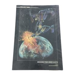 Invasion From Inner Earth (1974) Window Card