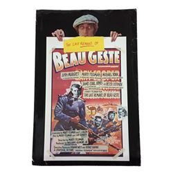 The Last Remake of Beau Geste (1977) Window Card