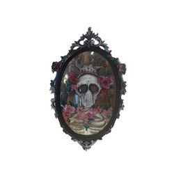 Rob Zombie Music Videos Custom Painted Skeleton Mirror