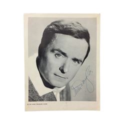 Michael Douglas TV host Signed Photos (1961)