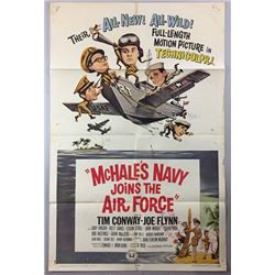 McHale's Navy Joins the Air Force (1965) Poster Numbered