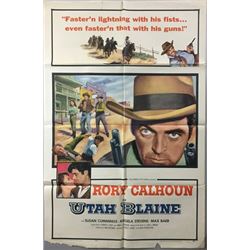 Utah Blaine (1957) Poster