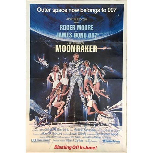 007 Moonraker (1979) Advance poster
