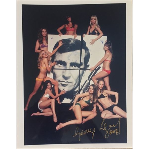 On Her Majesty's Secret Service George Lazenby Signed Photo