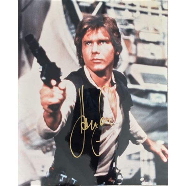 Star Wars Harrison Ford Signed Photo