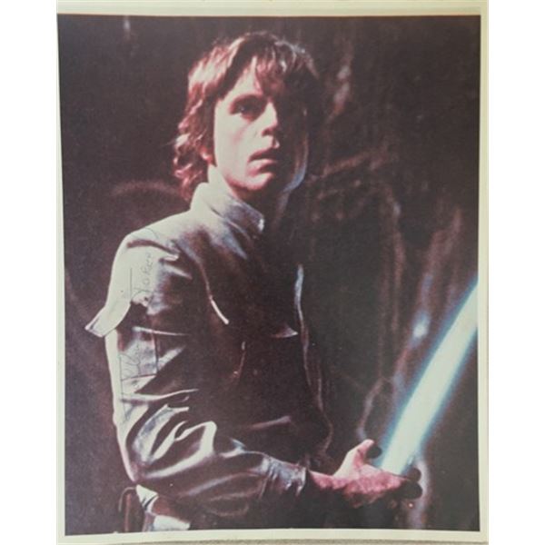 Star Wars Mark Hamill Signed Photo