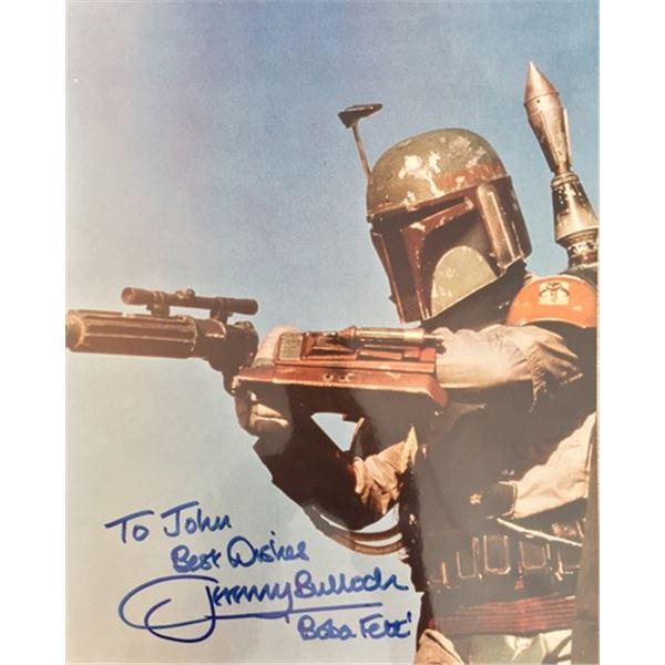Star Wars: Return of the Jedi Jeremy Bulloch (Boba Fett) Signed Photo