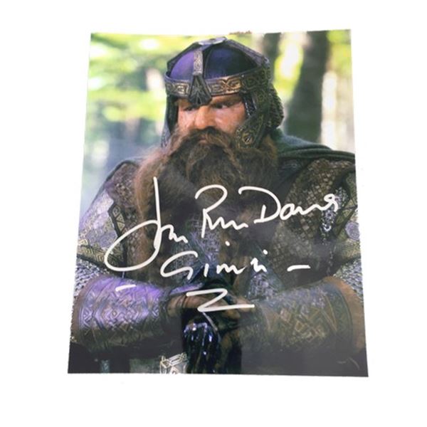 The Lord of the Rings Trilogy SaJohn Rhys Signed Photo
