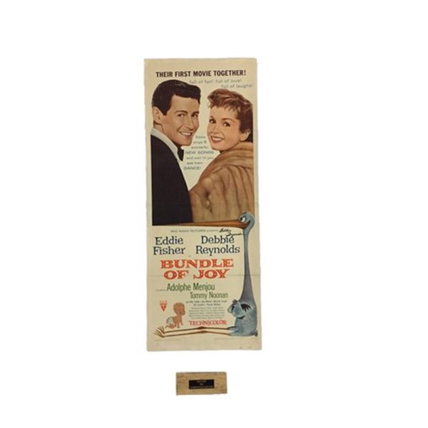 Bundle of Joy Poster Insert Poster with Piece of Debbie Reynolds Dance Studio Floor