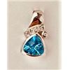 Image 3 : Blue Topaz Pendant