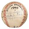 Image 2 : 1945 Brooklyn Dodgers Partial Team Signed Baseball.